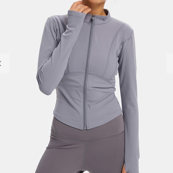 LIT Activewear | Jackets u0026 Coats | Lit Activewear Revival Fitted Zip Up  Jacket | Poshmark